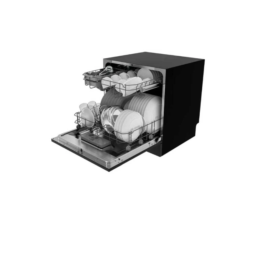 Lavavajillas Midea Negro 8 Cubiertos Lavavajillas Midea Negro 8 Cubiertos