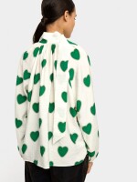 Blusa Con Corazones multicolor