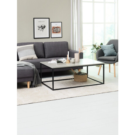 Mesa De Centro Dokkedal 75X115 Hormigon