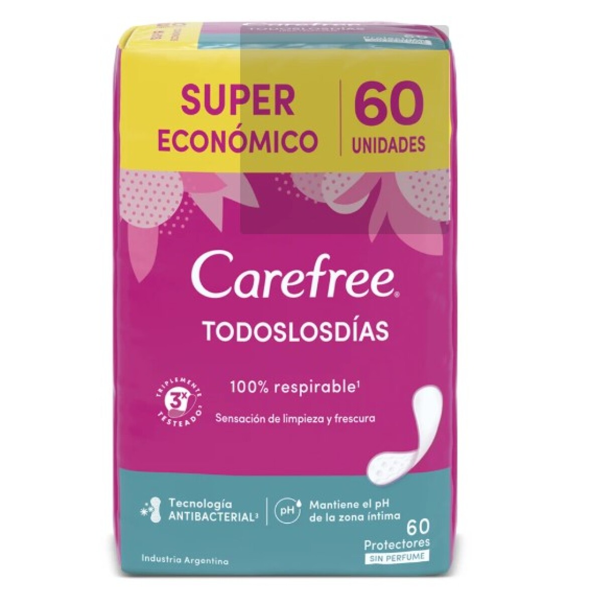 Carefree Protectores diarios Todos los días x60 