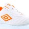 Championes de Fútbol 5 Hombre Umbro Touch TF Blanco - Anaranjado