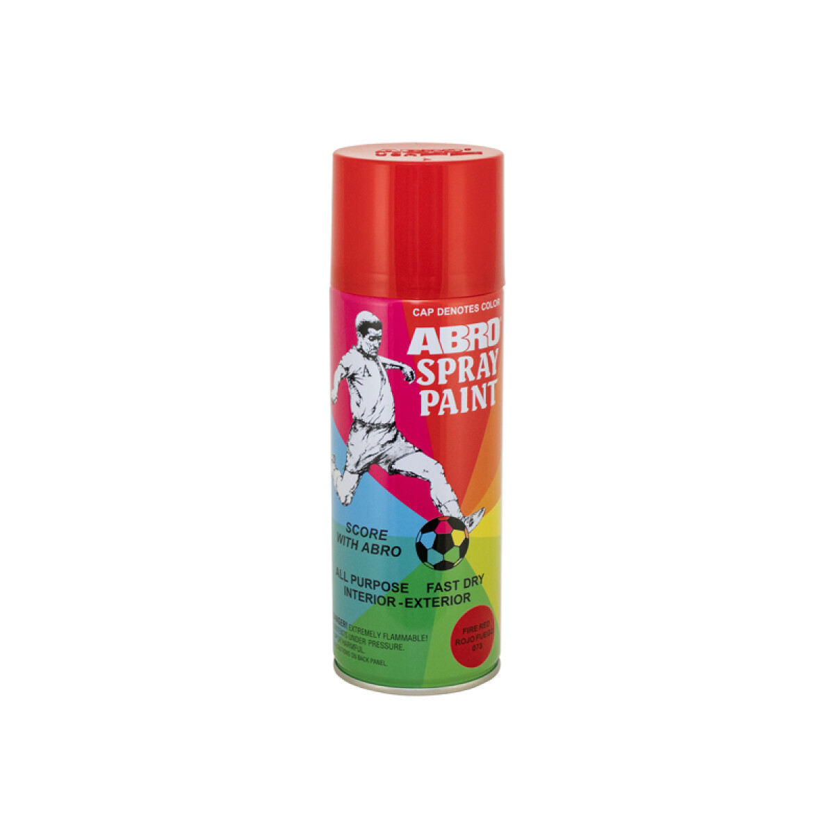 Esmalte color rojo fuego de 400ml - ABR419 