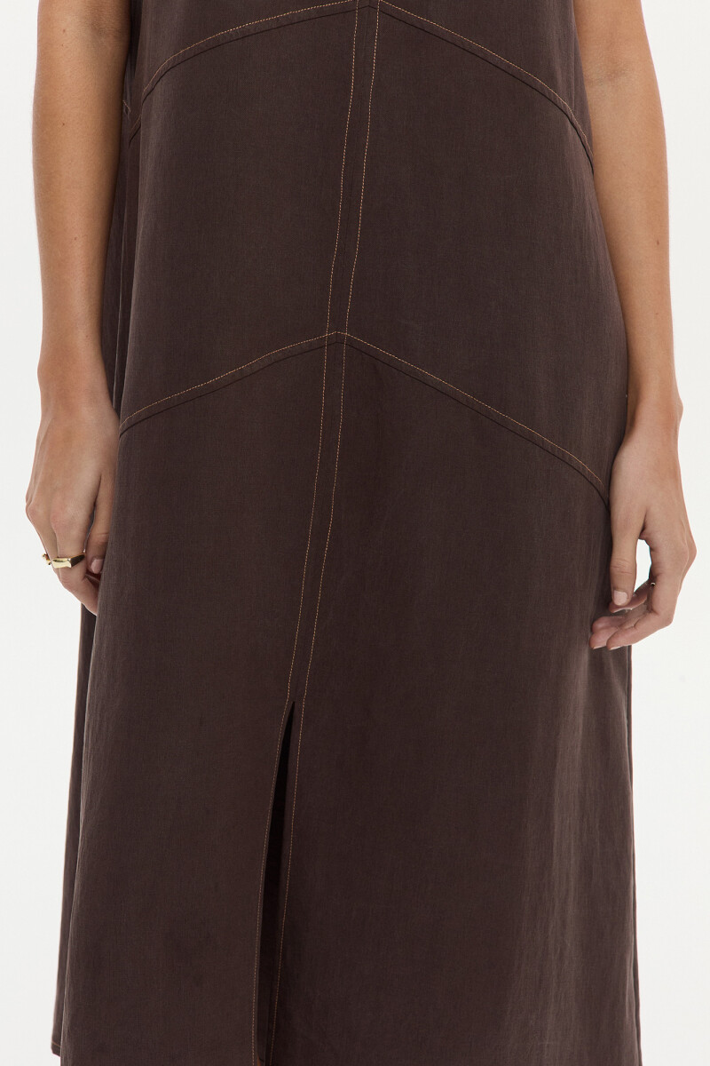 Vestido Italia Chocolate