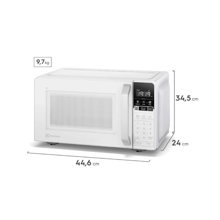Microondas Electrolux 20 Lts. digital Microondas Electrolux 20 Lts. digital