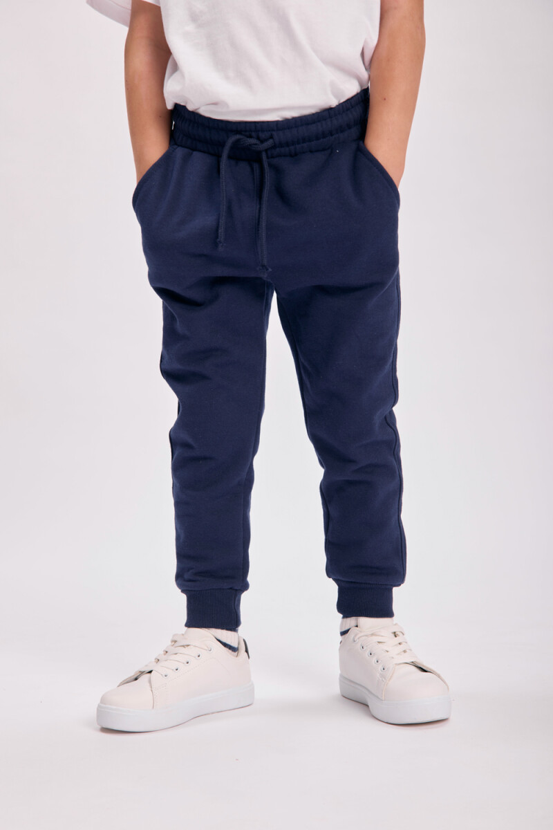 Pantalón deportivo jogger Azul Marino