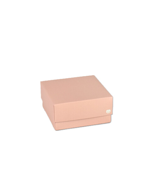 Caja laminada 04 - 12x12x6 cm NUDE