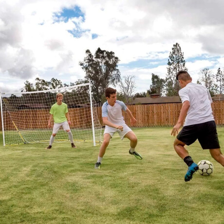 Arco De Fútbol 2,4.x1,5 Mts Portátil Plegable + Red Dep009006