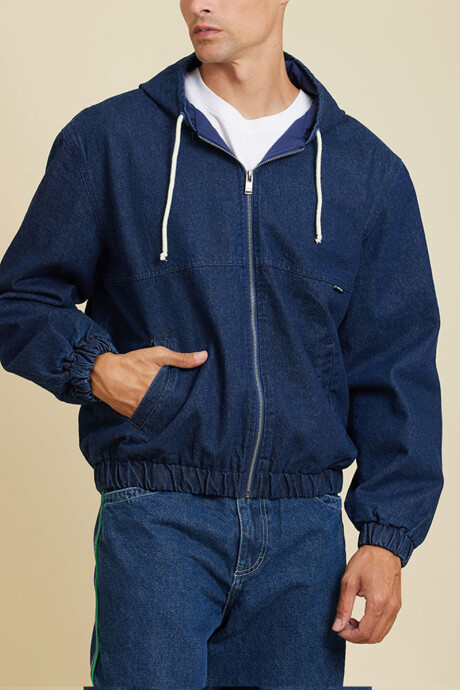 CAMPERA JEAN LUZO RUSTY Navy