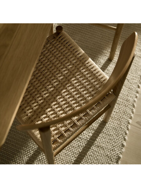 Silla de comedor ISLEV roble natural / natural Silla de comedor ISLEV roble natural / natural
