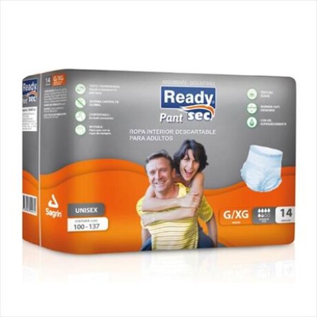 PAÃÂAL ADULTO READY SEC PANT G / XG 14PCS UNISEX (CINT 100-137) PAÃÂAL ADULTO READY SEC PANT G / XG 14PCS UNISEX (CINT 100-137)