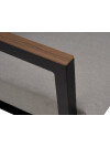 Set muebles jardín BEJSTRUP 4 pl gris Set muebles jardín BEJSTRUP 4 pl gris