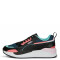 Championes de Mujer Puma X-Ray 2 Square Negro - Azul Marino - Rosado Coral