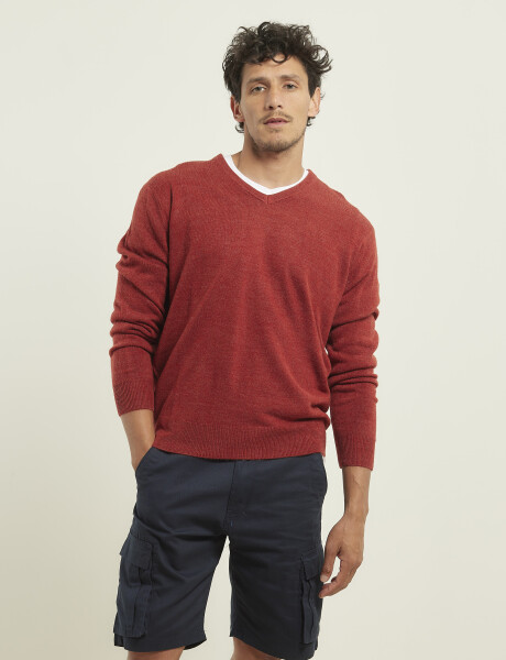 Sweater V Harrington Urban Naraja Melange