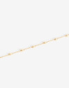 Pulseras Flexibles Metal Pulsera Metal Bañado En Oro - Dorado