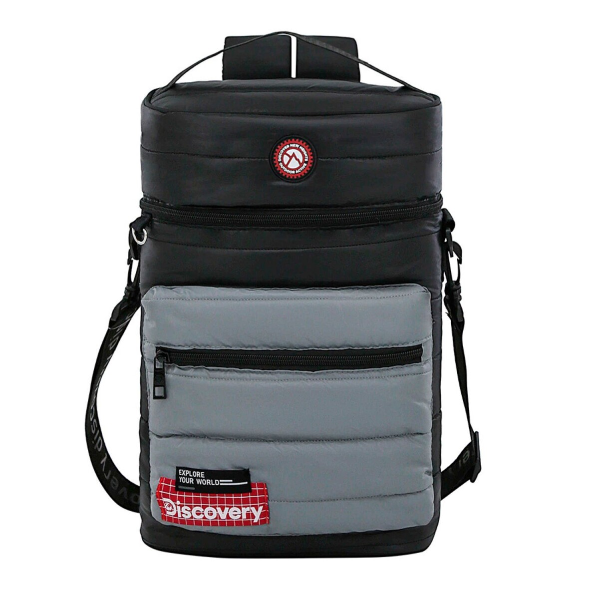Mochila Matera Discovery Térmica Porta Termo - Negro 