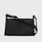 Longchamp - Bolso bandolera de cuero, Le Foulonné. Negro