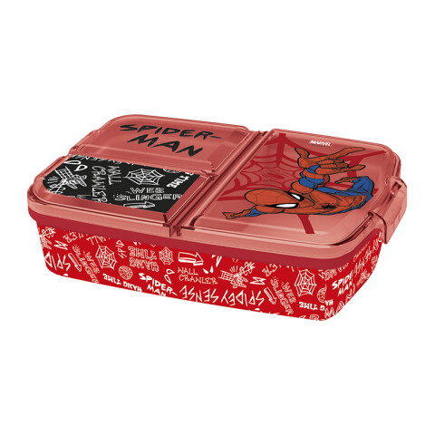 Vianda Infantil con 3 Reparticiones Disney Spiderman Surtido SIN ELECCIÓN