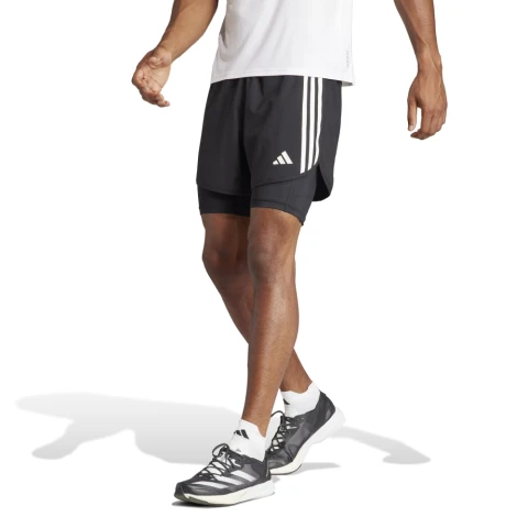 Own The Run 3 Tiras 2 En 1 - Hombre Black