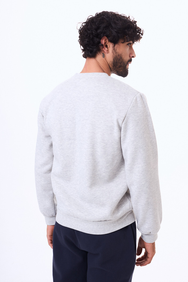 Buzo Felpa Olavarria Gris claro