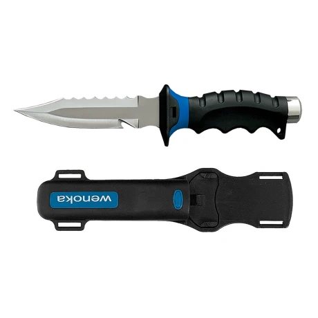 Deep See - Cuchillo Jack Pointed D8250 - Punta Afilada. Hoja 5" Acero Inoxidable Serie 420. Incluye 001