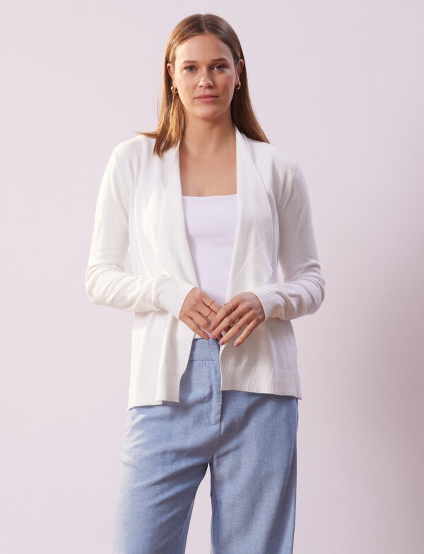 Cardigan Abierto CRUDO
