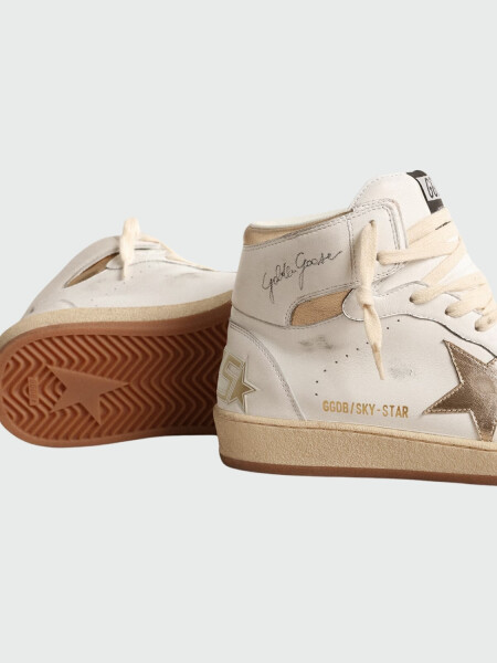 Golden Goose - Botines Golden Goose, Sky Star Blanco