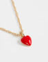 Cadena Corta con Dije Corazón Cadena Corta Con Dije Con Corazón - Dorado