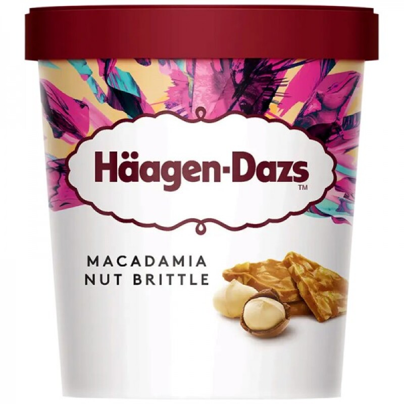 Helado Macadamia Nut Brittle Haagen Dazs - 473 ml Helado Macadamia Nut Brittle Haagen Dazs - 473 ml