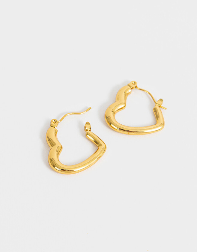 Aros Argollas Acero quirúrgico Aros Argolla Acero Quirúrgico - Dorado