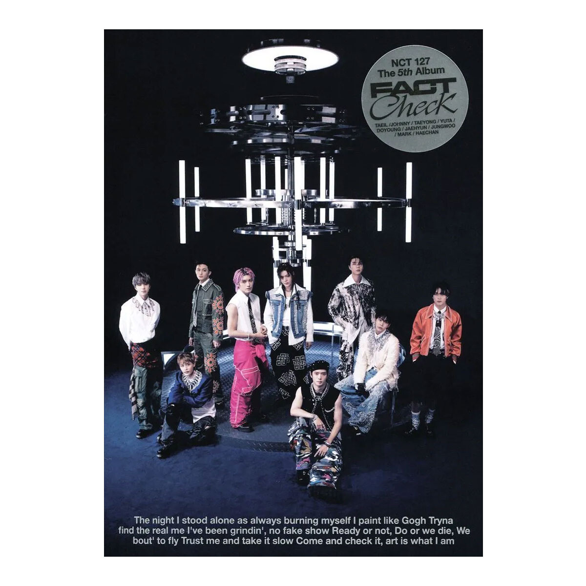 Nct 127 / 5th Album 'fact Check' (chandelier Ver.) - Cd 