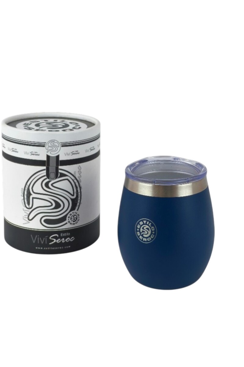 Mate Acero Color 240ml Azul