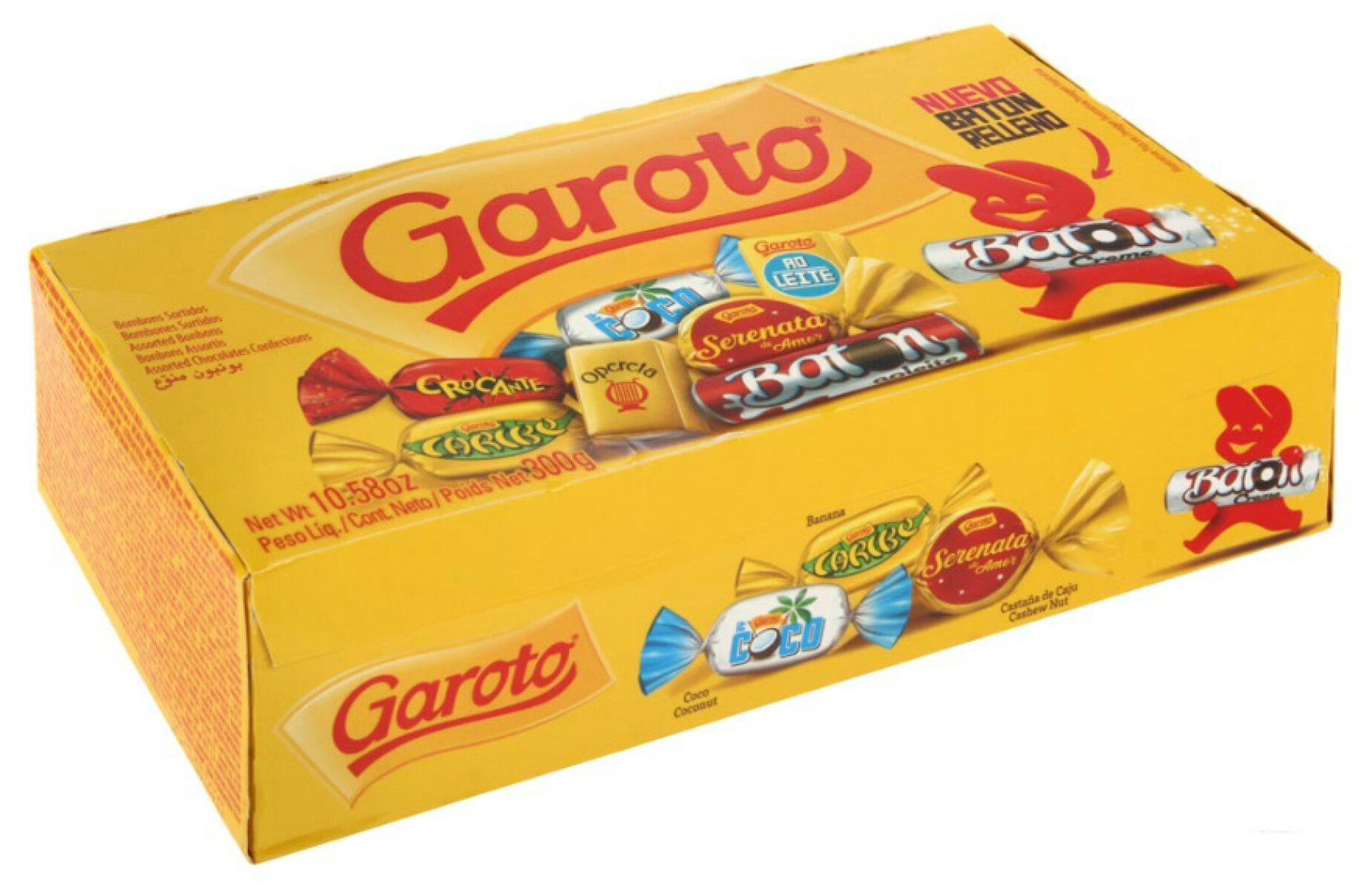 BOMBONERA GAROTO SURTIDOS 250G 