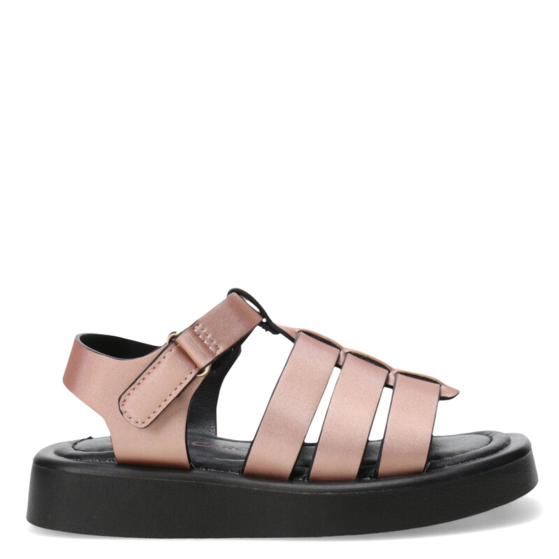Sandalias de Niña MINI Miss Carol DUGA estilo franciscana Rosa - Dorado