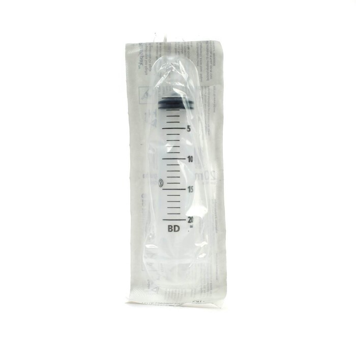 JERINGA DES.X 20 ML.S/ AGUJA UNID. única