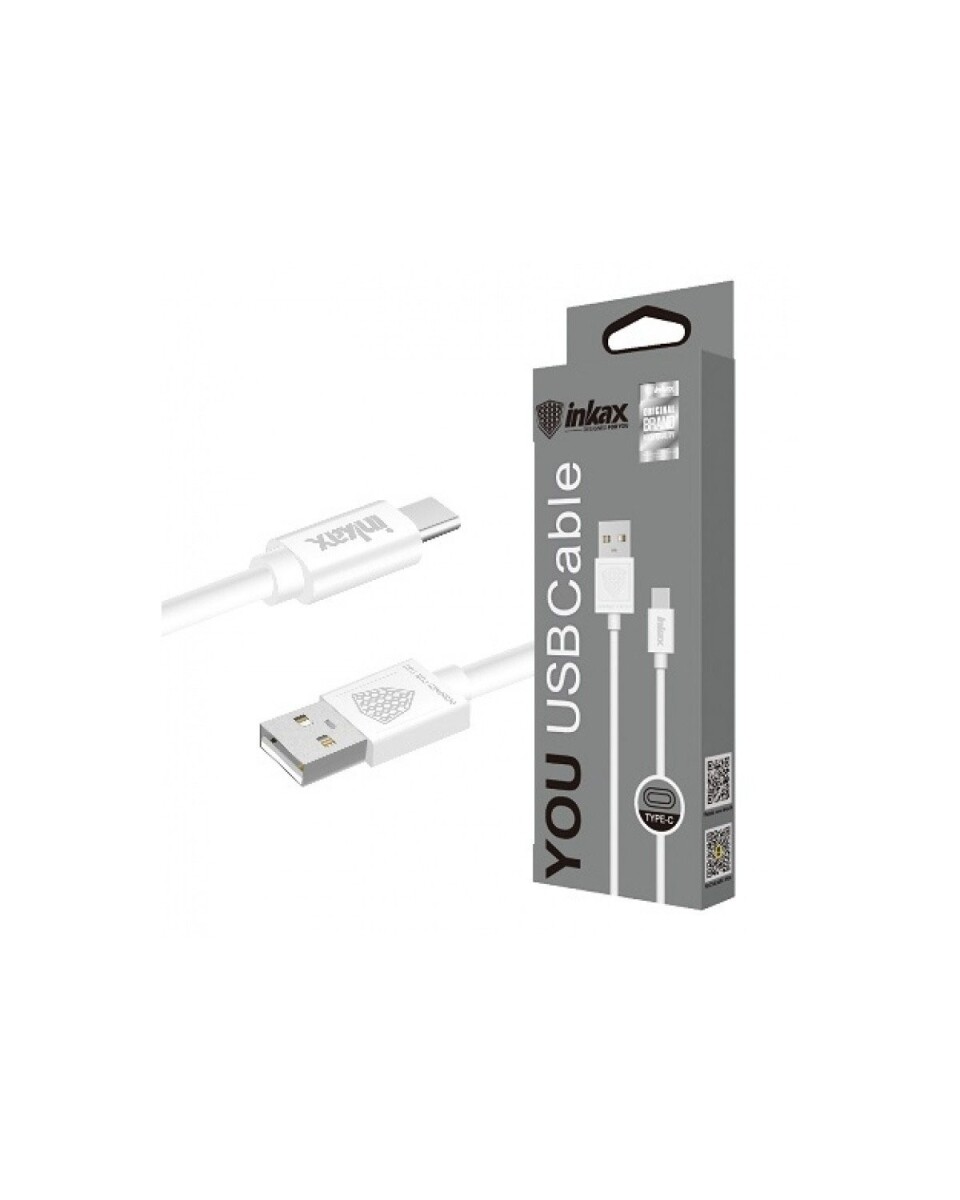 Cable Usb C Inkax USB-C 2.1A Datos Y Carga 1 metro 
