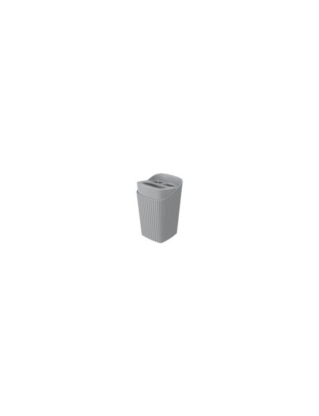 PORTA CEPILLO PLASTICO GRIS COZA PORTA CEPILLO PLASTICO GRIS COZA