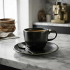 Taza de te con plato Volcano 200 ml OXFORD Taza de te con plato Volcano 200 ml OXFORD