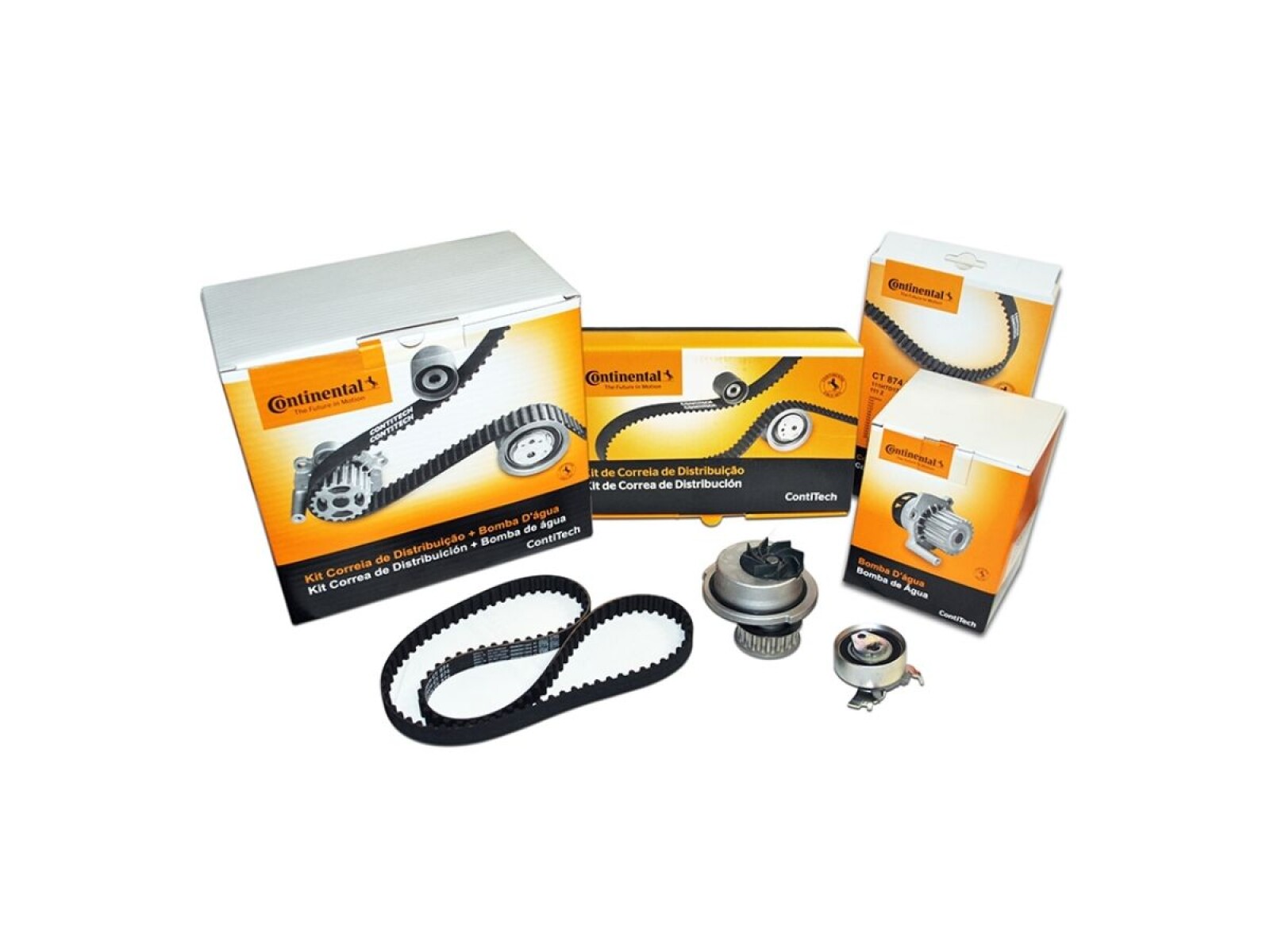 CT874WP10BR Kit Correa de Distr Conti C/Bomba de Agua-Chev/Onix 