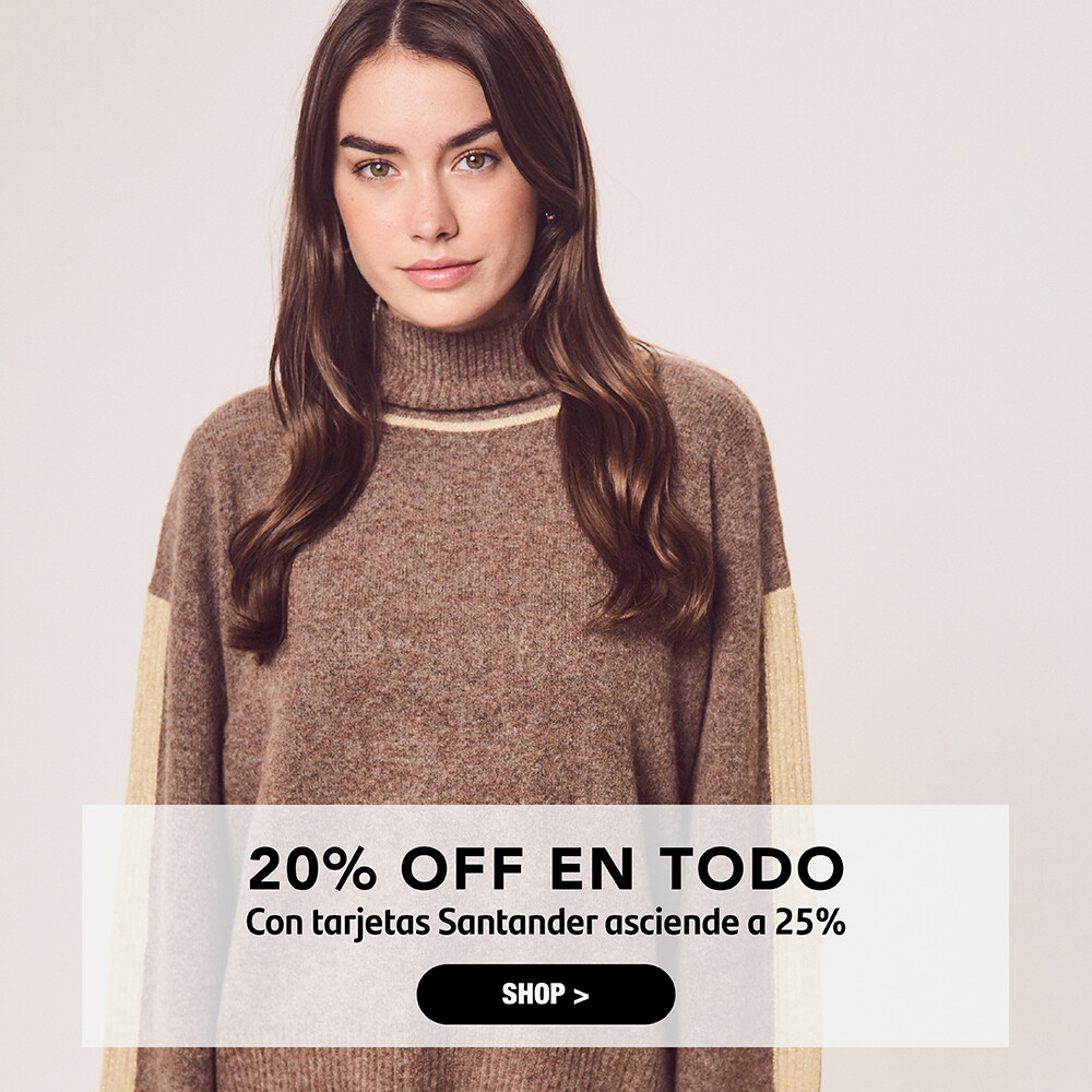 20% En todo