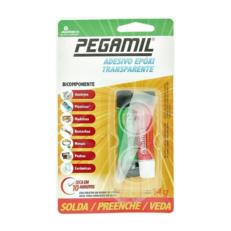 EPOXI 10 MIN TRANSPARENTE 14G BLISTER PEGAMIL ++ N/a