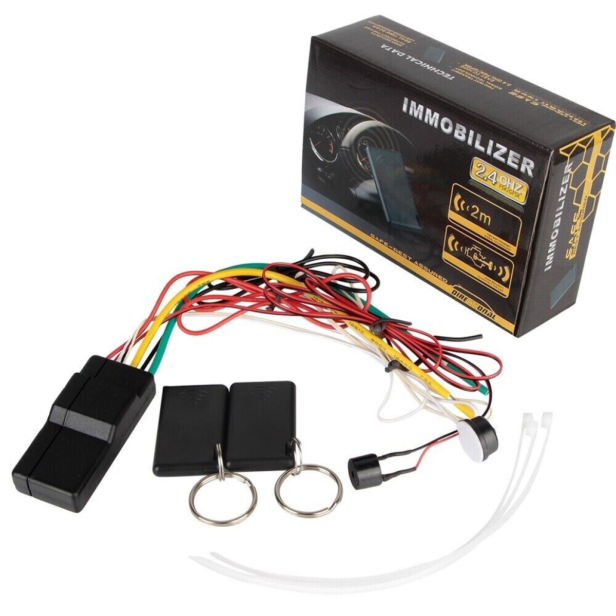 ALARMA BLOQUEO TRANCA - INMOVILIZADOR ELECTRONICO DE MOTOR PARA AUTOMOVIL WESTON 
