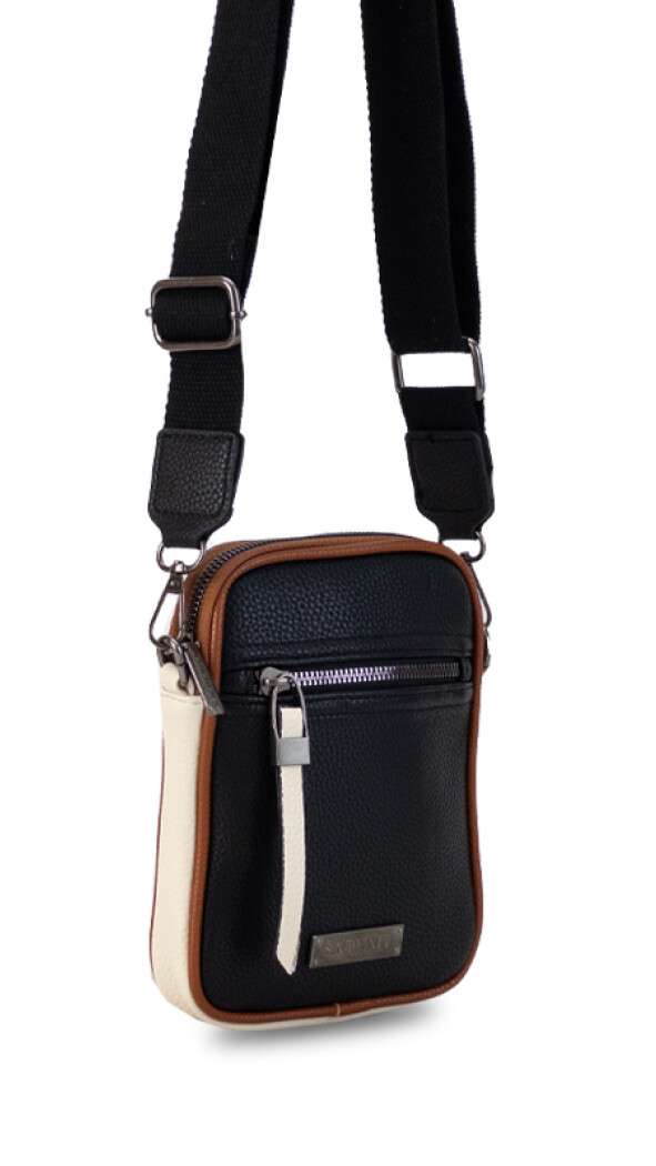 PHONE BAG GIONA NEGRO MANTECA Y HABANO