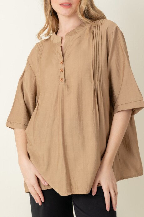 BLUSA FREESIA Camel