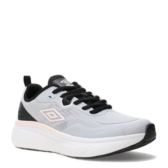 Championes de Mujer Umbro Stics Gris - Negro