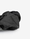 Skunzies Lisas Scrunchie Satén Chocolate - Negro
