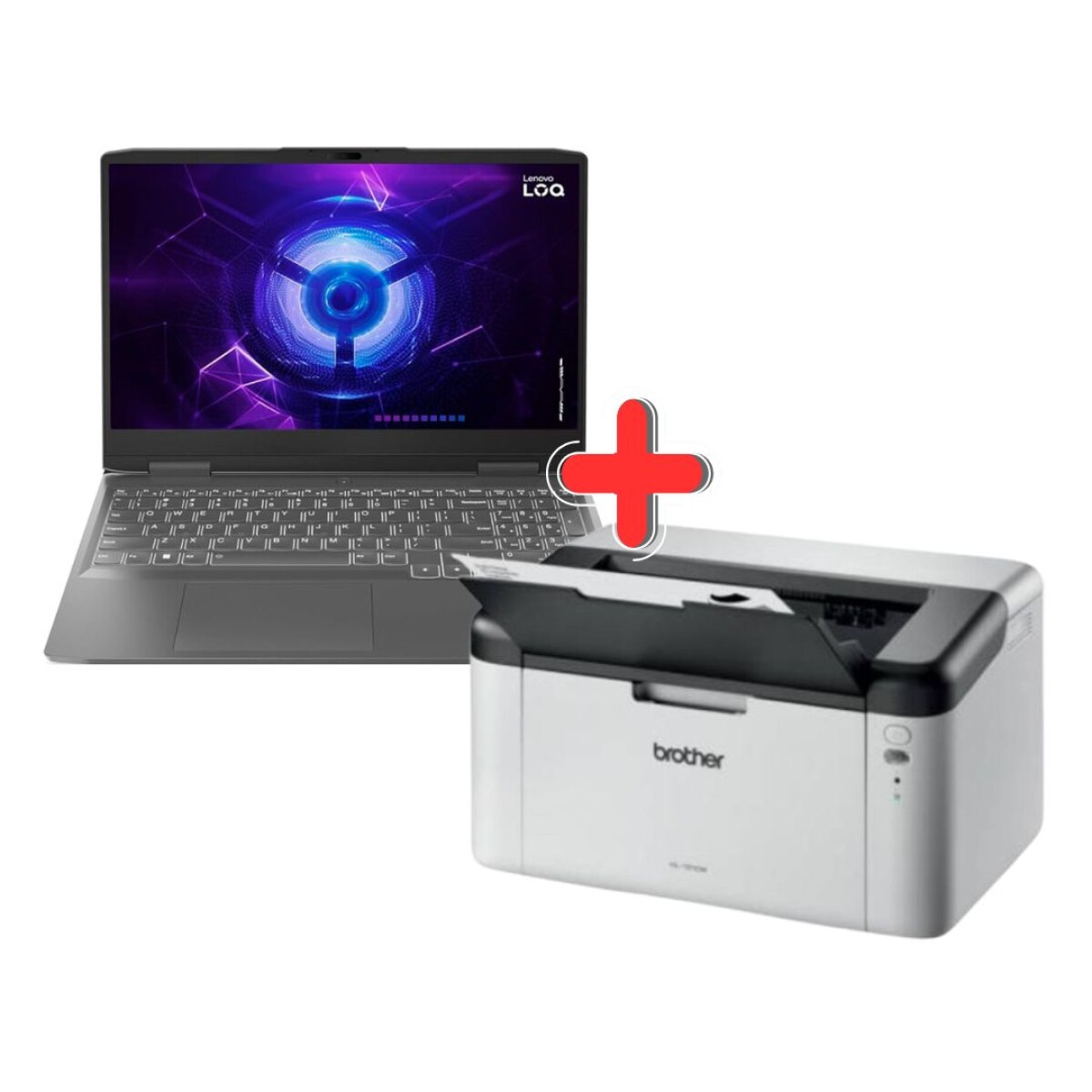 Notebook LENOVO 15IRH8 15,6' 512GB 16GB I5 RTX4050 + Impresora Brother Monocromática De Regalo 
