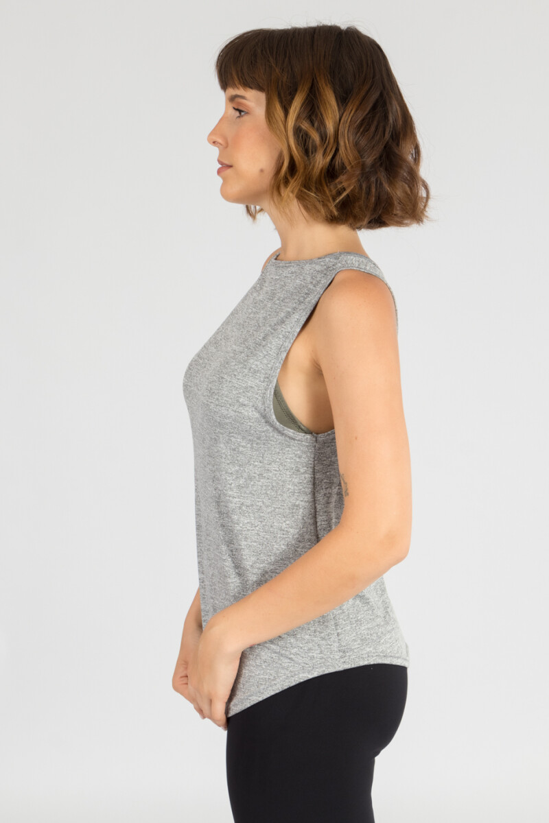 Nilo top Gris melange