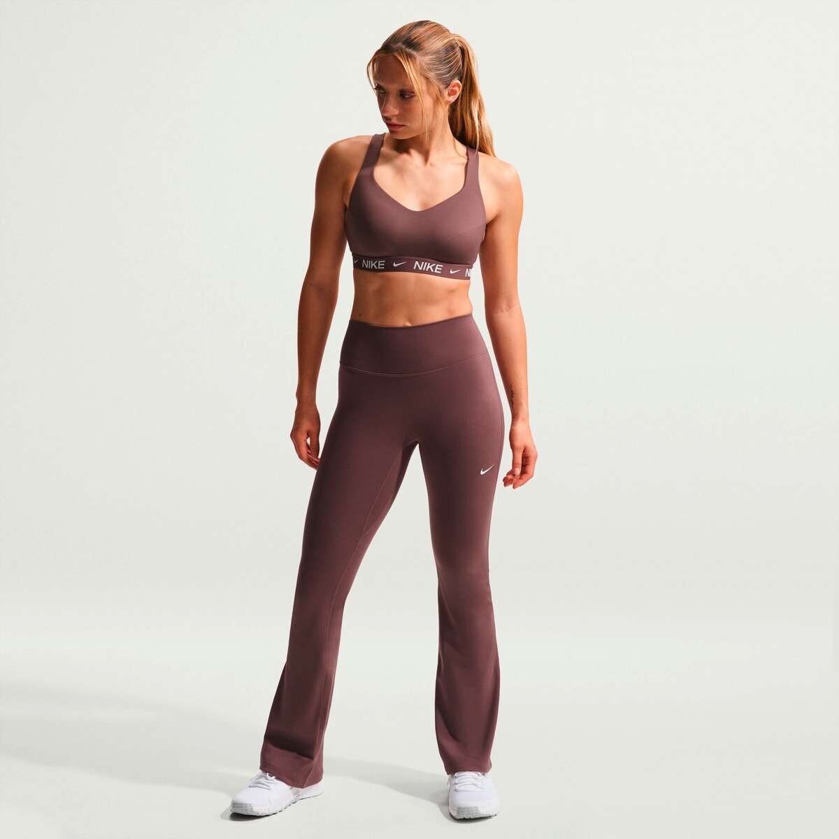 Pantalón Largo Nike One Dri Fit Hr Useam de Mujer - Morado 