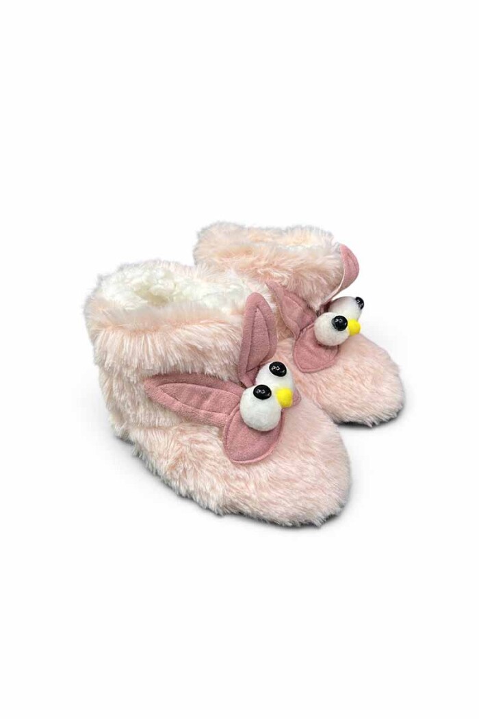 PANTUFLA BEBE PELUDITA Rosa