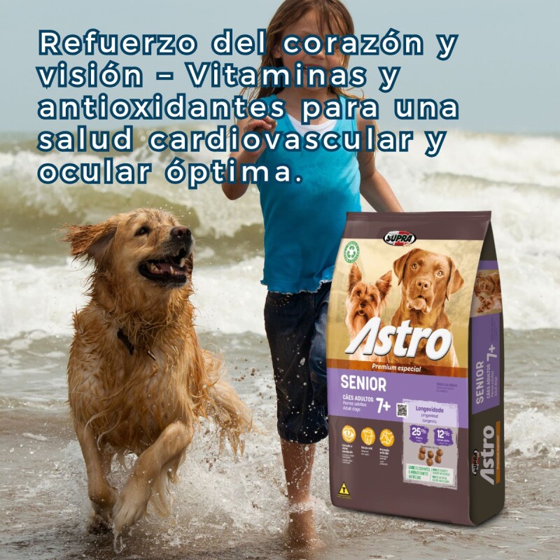 ASTRO PERROS SENIOR 7 KG ASTRO PERROS SENIOR 7 KG